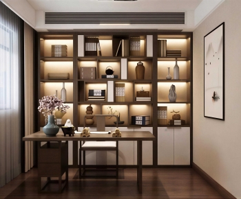 New Chinese Style Study Space-ID:855812078