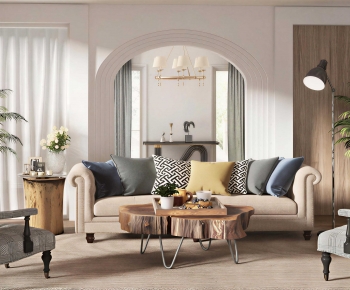 American Style A Living Room-ID:305728918