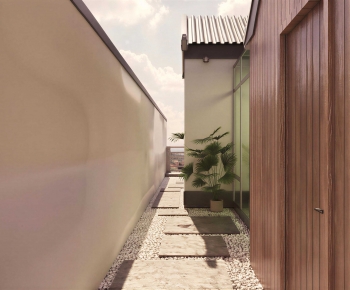 Modern Courtyard/landscape-ID:341779956