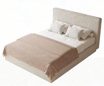 Modern Double Bed-ID:770859008