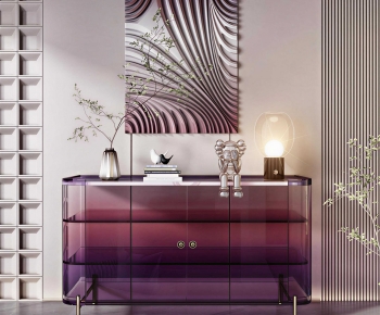 Modern Entrance Cabinet-ID:429621933