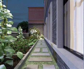 Modern Courtyard/landscape-ID:860749961