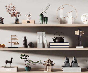 New Chinese Style Decorative Set-ID:662343032