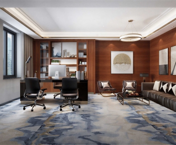 Modern Manager's Office-ID:609580997