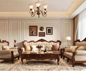 American Style A Living Room-ID:571116922