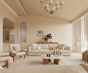 Modern A Living Room-ID:414594896