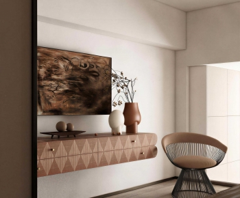 Wabi-sabi Style A Living Room-ID:556190977
