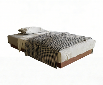 Modern Single Bed-ID:737526894