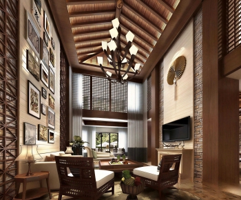 Southeast Asian Style A Living Room-ID:492356061