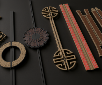New Chinese Style Door Handle-ID:364930628