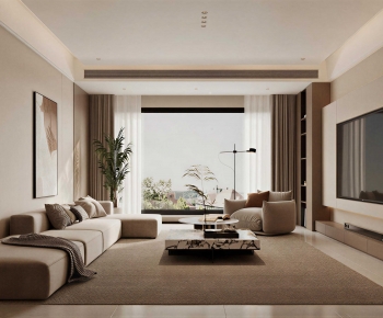 Modern A Living Room-ID:455152996