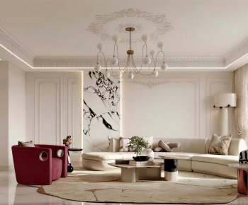 French Style A Living Room-ID:540170714