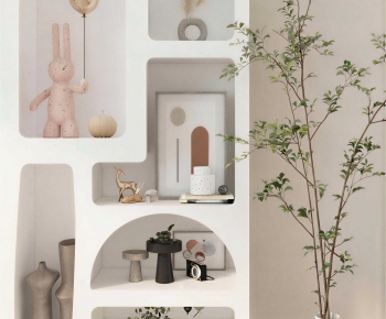 Modern Decorative Cabinet-ID:739520073
