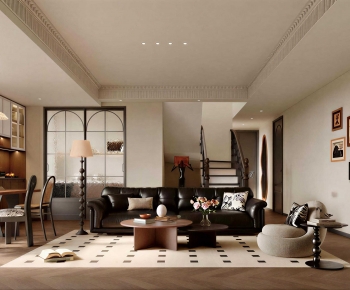 French Style A Living Room-ID:318018912