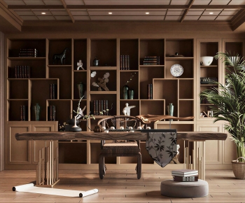 New Chinese Style Study Space-ID:961556916