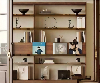 New Chinese Style Bookcase-ID:659029019