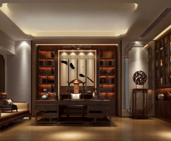 New Chinese Style Study Space-ID:240051985