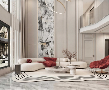 Modern A Living Room-ID:649676088