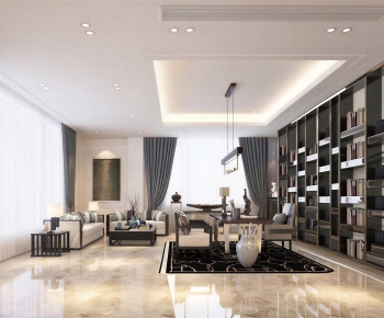 New Chinese Style Study Space-ID:128829575