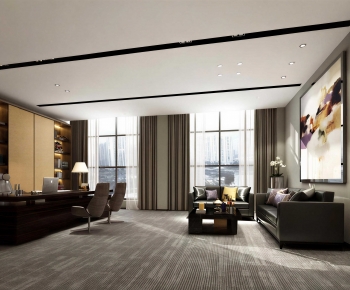Modern Manager's Office-ID:741725926