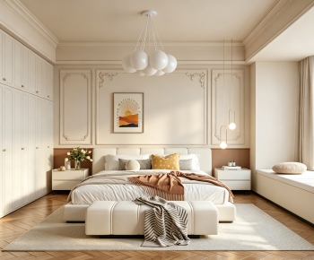 French Style Bedroom-ID:706701995