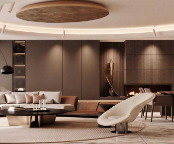 Modern A Living Room-ID:530256997