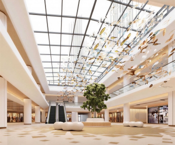 Modern Shopping Mall-ID:676755916