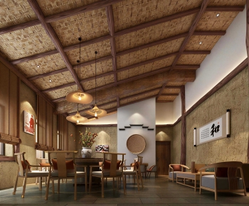 New Chinese Style Tea House-ID:725080017