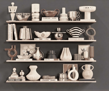 Wabi-sabi Style Decorative Set-ID:125745064