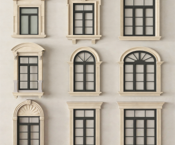 French Style Window-ID:676924941