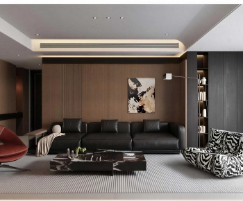Modern A Living Room-ID:782298099