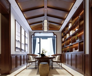New Chinese Style Tea House-ID:507425079