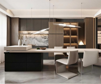 Modern Dining Room-ID:738617907