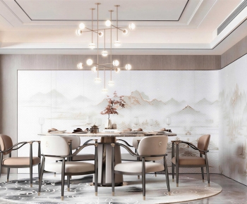 New Chinese Style Dining Room-ID:626101025