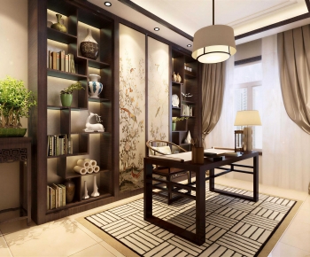 New Chinese Style Study Space-ID:497739086