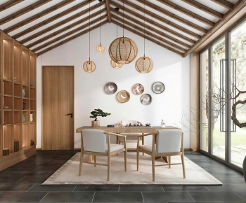 New Chinese Style Tea House-ID:590558055