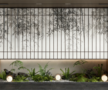New Chinese Style Plant Landscaping-ID:271287923