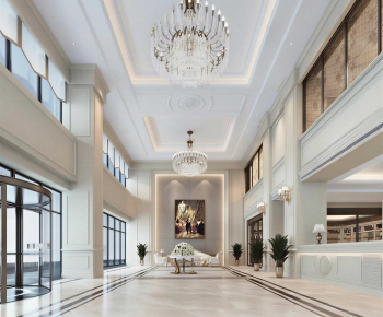 New Classical Style Lobby Hall-ID:107009474
