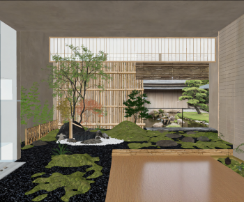 New Chinese Style Courtyard/landscape-ID:985908033