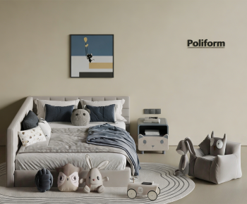 Modern Child's Bed-ID:503690296