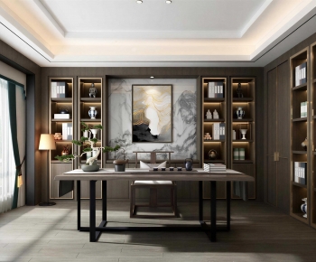 New Chinese Style Tea House-ID:152482039