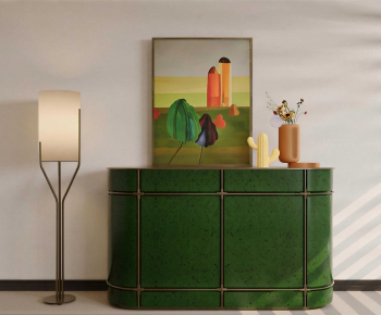 Modern Entrance Cabinet-ID:291657926