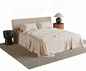 Modern Double Bed-ID:876024966