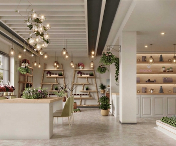 Industrial Style Flower Shop-ID:881259922