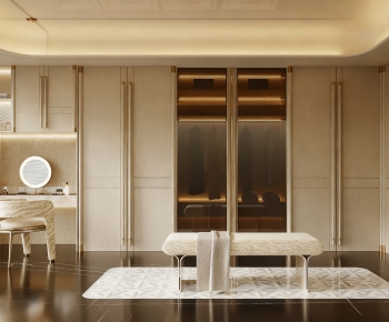 Modern Clothes Storage Area-ID:725518943