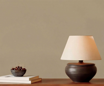 Wabi-sabi Style Table Lamp-ID:648076065
