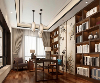 New Chinese Style Study Space-ID:387998102