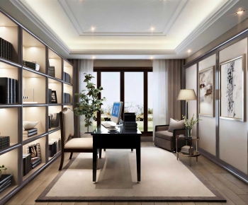 New Chinese Style Study Space-ID:855668072
