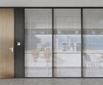 Modern Glass Screen Partition-ID:779607064