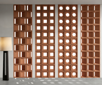 Modern Cement Brick Screen Partition-ID:804888017